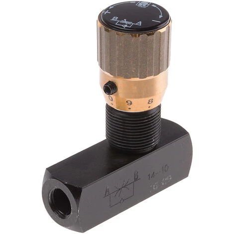 Vanne De Régulation Du Débit Hydraulique RS PRO, G 1/8 ( Prix Pour 1 ) – Image 2