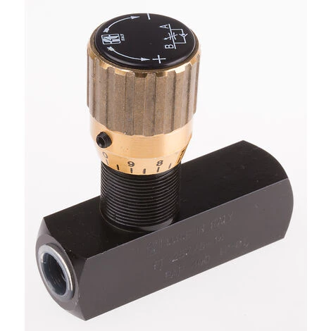 Vanne De Régulation Du Débit Hydraulique RS PRO, G 1/4 ( Prix Pour 1 ) – Image 2