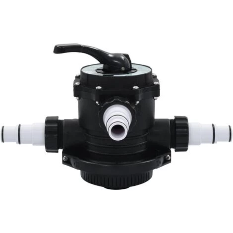 VidaXL Soupape à Multi-voies Pour Filtre à Sable ABS 1,5" 6 Voies – Image 2