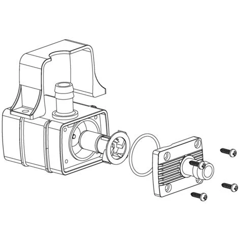 Anself Ultra-silencieux Mini DC12V 4.2W Micro Brushless Eau Pompe A Huile Aquarium Etanche Submersible Fontaine Circulating 240L / H 300cm Lift – Image 4