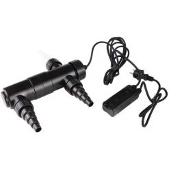 VIDAXL Dispositif De Décantation UVC 10 000 L - Noir