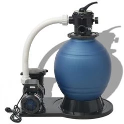 VIDAXL Pompe De Filtration à Sable 1000 W 16800 L/h - Bleu