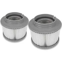 DEVENIRRICHE Cartouches De Filtre De Piscine, Filtre Cartouches De Rechange De Filtre MSpa Pour Baignoire, Spa, Piscine (2pcs)