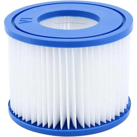LITZEE Lot De 2 Cartouche De Rechange Pour Filtre Bestway Cartouche Filtrante VI Pour Lay-Z-Spa Miami, Vegas, Monaco – Image 4