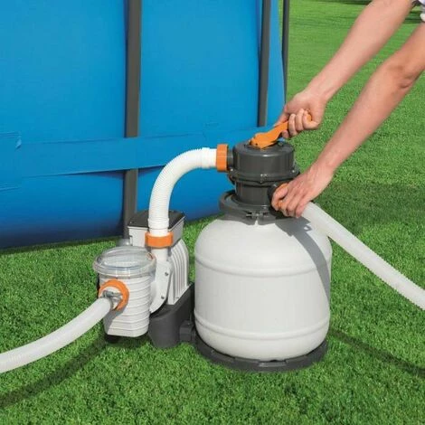BESTWAY DEUTSCHLAND GMBH Filtre à Sable De Piscine Avec Minuterie- 8.327 L/h – Image 4