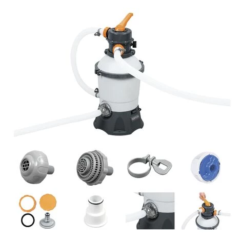 BESTWAY DEUTSCHLAND GMBH Filtre à Sable Pour Piscine 3.028 L/H