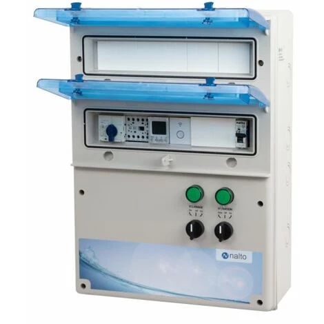 NALTO Coffret Piscine Connecté Pour Filtration + Éclairage 100W - Module Wifi Inclus Pour Commande Filtration – Image 2