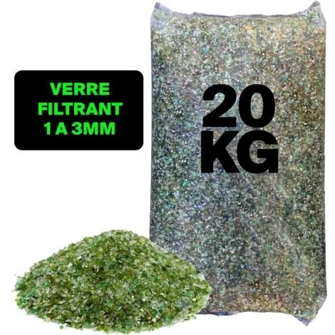 LLOFER 20KG VERRE FILTRANT 1,6 A 3MM