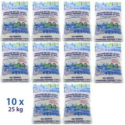 Traitement Au Sel - Sel Pour électrolyse Piscine - 10x25kg De Centrocom