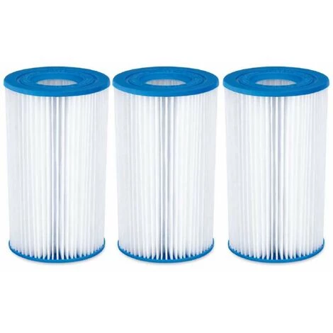 SUMMERWAVES Lot De 3 Cartouches Filtres A/C Summer Waves Pour Piscine