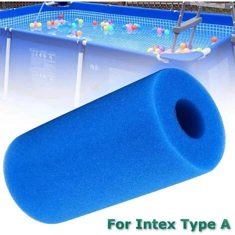 Kueatily éponge Filtrante Type A, Mousse Pour Filtre Piscine, Filtre Piscine Lavable Reutilisable, Filtre éponge Cartouche, Filtre Spa Intex Reutilisable, 2 Pièces – Image 4