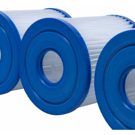 WERKAPRO Lot De 3 Cartouches Filtres Piscine Pour épurateur à Cartouche Modèle H – Image 4