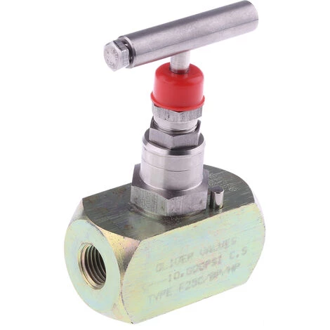 Vanne De Régulation Du Débit Hydraulique RS PRO, G 1/4, 700 Bar Bars ( Prix Pour 1 )