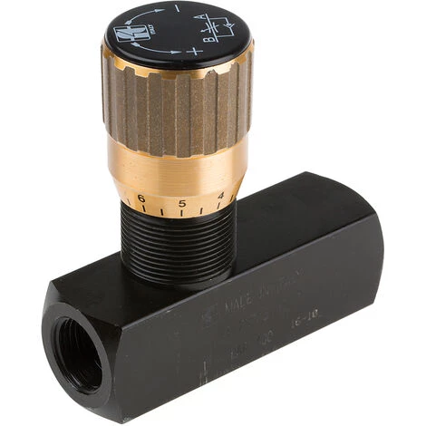 Vanne De Régulation Du Débit Hydraulique RS PRO, G 3/4 ( Prix Pour 1 )