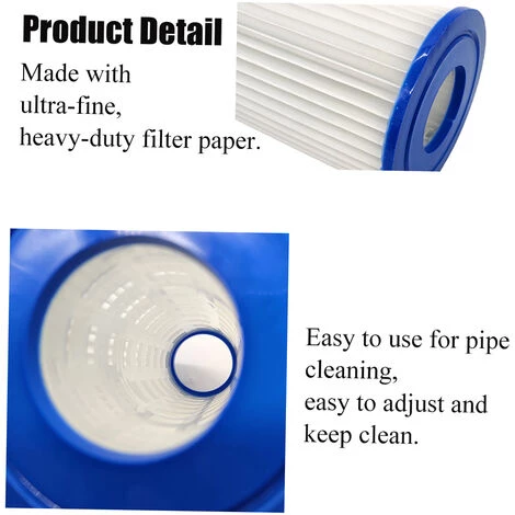 HAPPYSHOPPING Cartouche Filtrante De Pompe De Piscine, Peut Etre Nettoyee A Plusieurs Reprises, Type A/C – Image 5