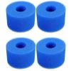 BETTERLIFE 4 Pièces Éponge Filtrante Type S1, Cartouche De Filtre En Mousse, Mousse Pour Filtre Piscine, Réutilisables Et Lavables, Filtre En Mousse Pour Spa, Piscine, Jacuzzi