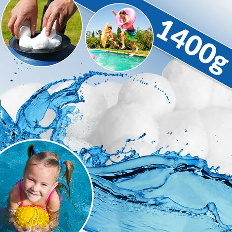 MONZANA Boules Filtrantes Piscine Pour Système De Filtration à Sable 1400g Lavable – Image 3