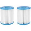 ILOVEMILAN Paquet De 2 Cartouches Filtrantes De Piscine De Type I, Vagues De Piscine De Type I, Cartouche Filtrante Lavable De Rechange Pour Le Nettoyage Du Filtre
