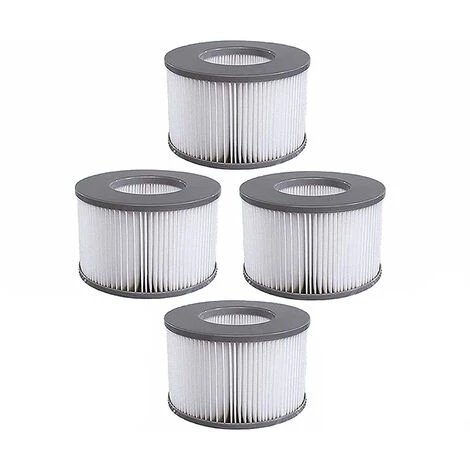 ABCRITAL Cartouche Filtrante De Rechange Pour Filtres À Remous, Filtres À Eau De Rechange Pour Sous-Marins Chauds Et Spa, Pour Piscines Gonflables - Modèle De Filtre À Eau – Image 2