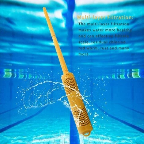 BRIDAY Purificateurs Minéraux, Spa Pour Filtres à Cartouche, Pour Jacuzzi Et Spas, Piscine, étang à Poissons 3.2*3.2*41cm – Image 3