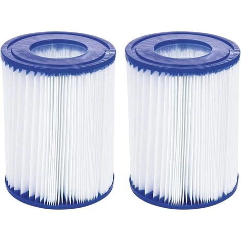 HIASDFLS Lot De 2 Cartouches De Filtre Pour Piscine Intex Type A