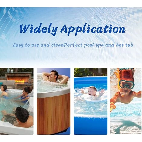 HIASDFLS Cartouche Filtrantes Pour Piscine Type Vi Pour Bestway 58323, Taille 6 Filtre De Piscine (Lot De 4) – Image 5