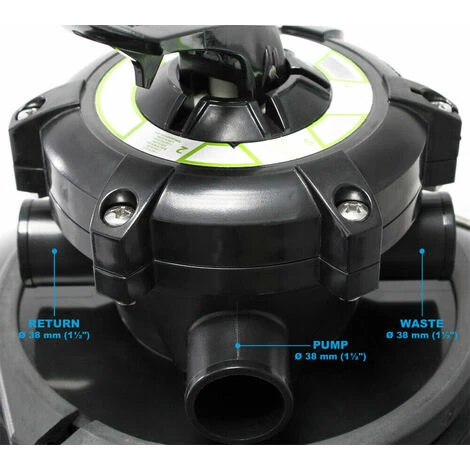 HELLOSHOP26 Cuve Filtrante Bac Filtre à Sable S Wattsimminpool Piscine Filtre Piscine Hors-sol - Or – Image 4