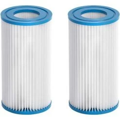 SUPERMARKET Cartouches De Filtre, Filtre à Bain à Remous, Cartouche Filtrante Pour Piscine, Baignoires De Piscine SPA SPA Filtrer Les Pièces De Rechange De Pompe 2pcs,Superma