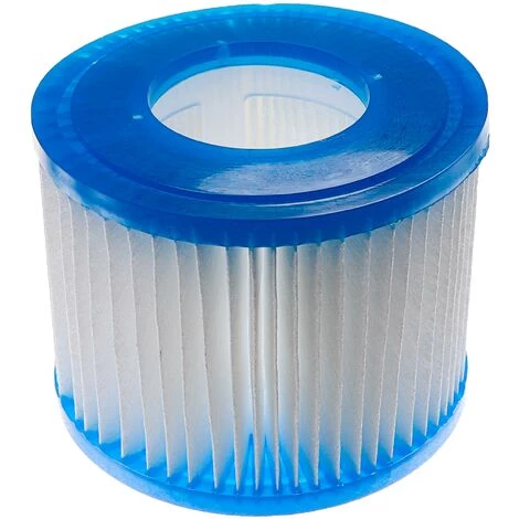 Vhbw 2x Cartouche Filtrante Type VI Compatible Avec Bestway Lay-Z-Spa Hawaii, Miami, Monaco Spa, Bain à Remous - Filtre De Rechange, Blanc / Bleu – Image 2