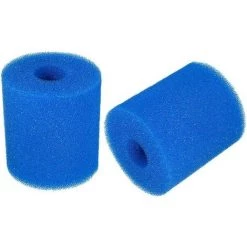 VERSAILLESFR Réutilisable Lavable Piscine Filtre Mousse Éponge Cartouche Pour Intex Type H 2pcs 10.2x9cm -Versailles