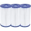 Lot De 3 Cartouches De Filtration Type III/A - Bestway - Blanc