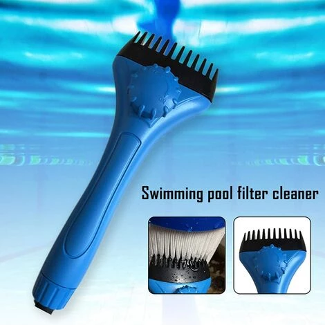 ILOVEMILAN Nettoyeur De Cartouche Filtrante De Piscine, Filtre De Spa,brosse De Nettoyage,Débris,té,Solvant Pour Cheveux,résistant,Peigne De Filtrage Efficace,Outil De Nettoyage Portatif,Outil De Nettoyage â Image 5