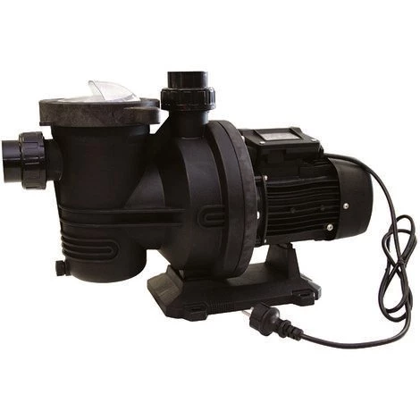 AQUALUX EDENEA Pompe Filtration Piscine 3/4CV 13m3/h - Couvercle QuickLock Sans Vis - Fournie Avec Raccords 38 Et 50 - (à Utiliser En Complément D'un Filtre à Sable Ou à Cartouche) - 0