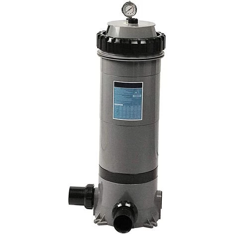 EDG By AQUALUX INTERNATIONAL Filtre A Cartouche Piscine 17 M3/h - Bassin Jusqu'à 65m3 - Connexion Diamètre 50 - Haute Finesse De Filtration - 0