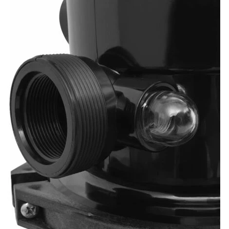 Topdeal Filtre à Sable Pour Piscine Avec Vanne 6 Positions Bleu 460 Mm FF91169_FR – Image 3