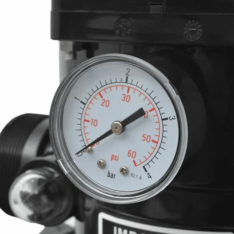 Topdeal Filtre à Sable Pour Piscine Avec Vanne 6 Positions Bleu 460 Mm FF91169_FR – Image 4