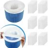 Chaussette Skimmer, Filtre Jetable Pour Skimmer Piscine & Spa Net Skim Nettoyage De Piscine Enlever Les Poils De Chien, Les Petites Particules 30pcs， Fontainebleau