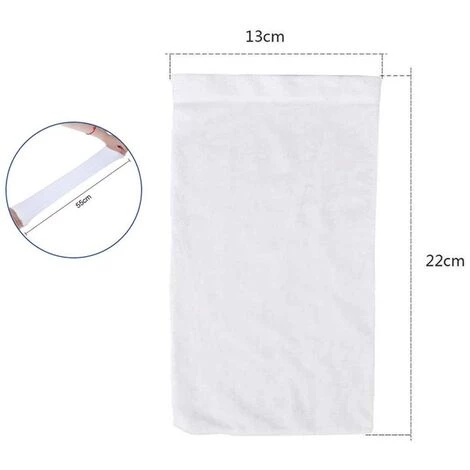 Chaussette Skimmer, Filtre Jetable Pour Skimmer Piscine & Spa Net Skim Nettoyage De Piscine Enlever Les Poils De Chien, Les Petites Particules 30pcs, Fontainebleau – Image 2