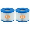Cartouches De Piscine Type S1 Faciles à Installer 6filtres, Bleu， Fontainebleau