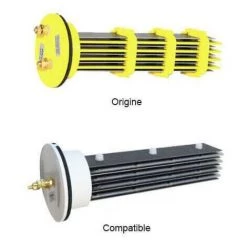 BIO-POOL Cellule Compatible PACIFIC 100 - 2 X 9 Plaques Culot Jaune