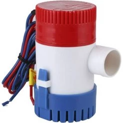 BARES Pompe De Cale Pour Pompe De Cale Amazon Pompe De Cale Marine, Pompe De Cale Submersible Pièces De Bateau Marine 1100GPH ABS G1100-01(12V)