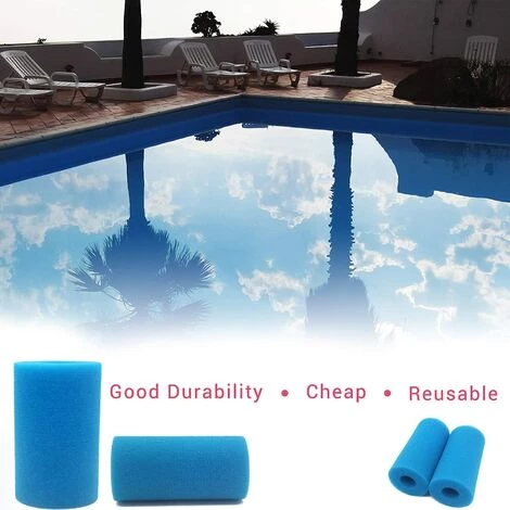ALMI Éponge Filtrante Type A, 4 Pièces Filtre De Piscine En Mousse, Éponge Filtrantes Pour Filtre De Piscine, Cartouches Filtrantes En Éponge Réutilisables – Image 3