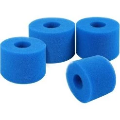 ALMI 4 Pièces Filtre En Mousse Pour Spa, Éponge Filtrante Type A，Filtre En Mousse，Cartouche De Filtre En Mousse Réutilisables Et Lavables，Mousse Pour Piscine，Spa，Jacuzzi (10.8 * 7.3 * 4)