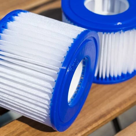 CHANCEY 58323 Lay-Z-Spa Cartouche Filtrante Taille VI (2 Filters) Blanc Et Bleu,SEMAket – Image 4