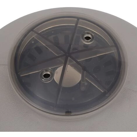 TRUE DEAL Filtre à Sable Pour Piscine Avec Vanne à 6 Voies Gris – Image 5