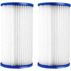 MACARON Filtres De Rechange De Type A/C Compatibles Avec Bestway 58012 La Cartouche Filtrante, Lot De 2 Filtres De Pompe De Piscine Pour Bestway De Type Cartouches Filtrantes LO-Ron