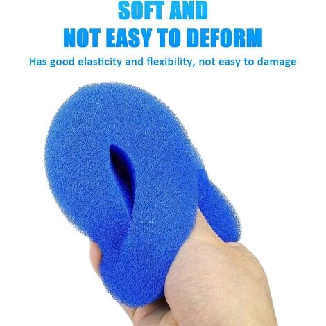 TANABATA Éponge Filtrante, Éponge Filtrante Type A, 3 Pièce Éponge De Filtre Pour Aquarium, Mousse Pour Filtre Piscine 108 * 40 * 73mm, Filtre Piscine Lavable Reutilisable, Filtre Spa Reutilisable – Image 4