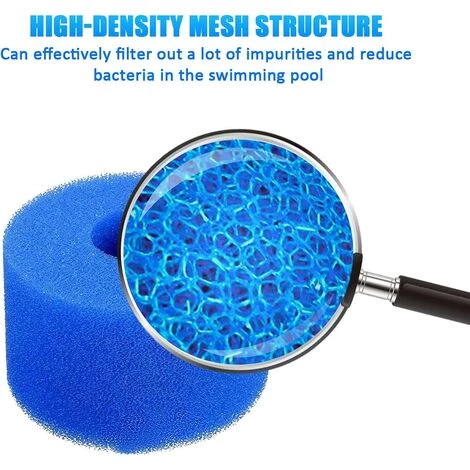 TANABATA Éponge Filtrante, Éponge Filtrante Type A, 3 Pièce Éponge De Filtre Pour Aquarium, Mousse Pour Filtre Piscine 108 * 40 * 73mm, Filtre Piscine Lavable Reutilisable, Filtre Spa Reutilisable – Image 5