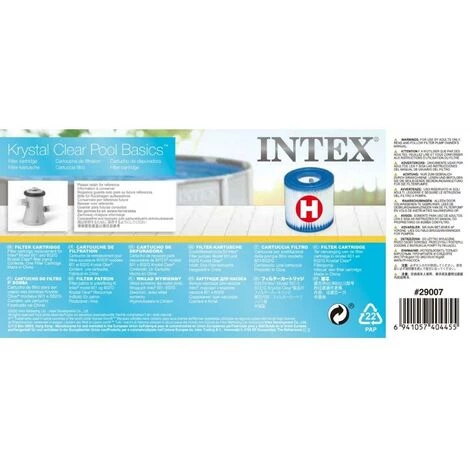 Cartouche Filtrante Intex Type H 29007 - Filtre Pour Pompe De Filtration – Image 5