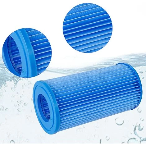 HIASDFLS (1Pcs) Drisubt Générique Cartouches De Filtration Intex Pour Filtre Piscine,Compatible Avec Le Remplacement De La Cartouche Filtrante Iii Fd3136 – Image 3